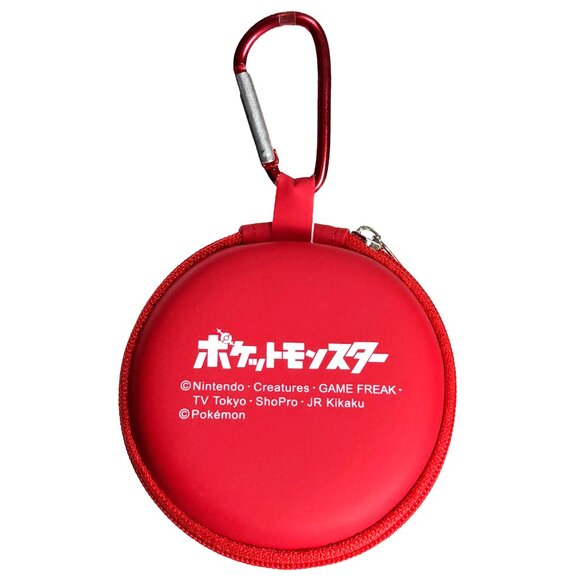 Pokemon 3D Poke Ball 3D Carabiner Zip Pouch - Picture 3 of 5